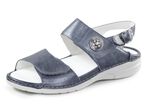 Ranger-sandal med metallsmycken med strass ST&Aring;LBL&Aring;