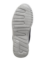 Sneakers med snörning av syntetiskt och mjukt textilmaterial MÖRKBLÅ