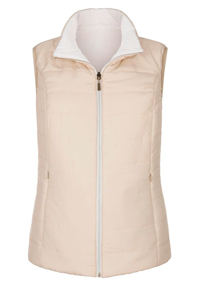 V&auml;ndbar v&auml;st med fickor med dragkedja 