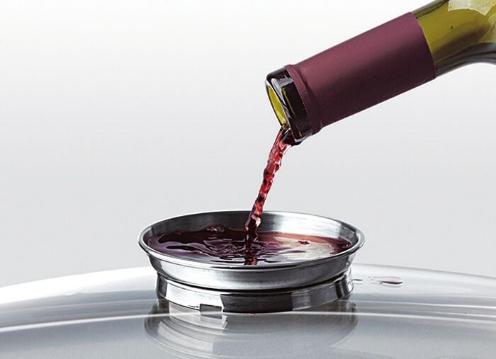 "King" rektangul&auml;r panna av gjuten aluminium 