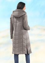 Kappa med sidoslitsar med dragkedja STEN