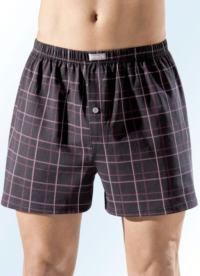 Boxershorts i flerpack med knappgylf, färgglada, , large