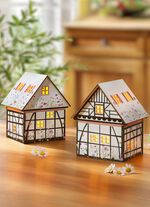 Upplysta hus, set om 2 