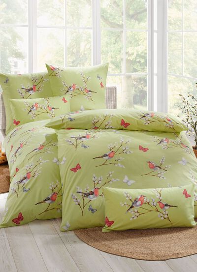 Fint percale-s&auml;ngkl&auml;desset fr&aring;n Florella 