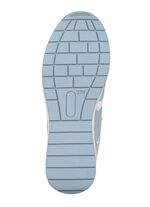 ELENA EDEN, snygga damsneakers, vidd H, med uttagbar fotb&auml;dd BLAU-WEISS