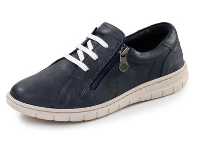 ELENA EDEN, bekv&auml;ma damskor med sn&ouml;rning, vidd G, med uttagbar fotb&auml;dd 