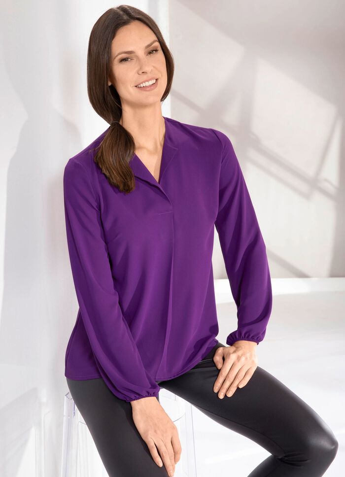 Tunika med l&aring;dveck JEANS BL&Aring;