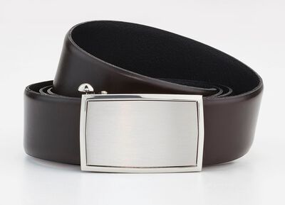 Herrbälte, 3,5 cm brett med automatisk stängning 