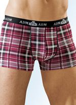 Paket med fyra byxor av fin jersey, rutig 