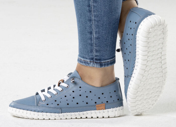 Skor med snörning JEANS