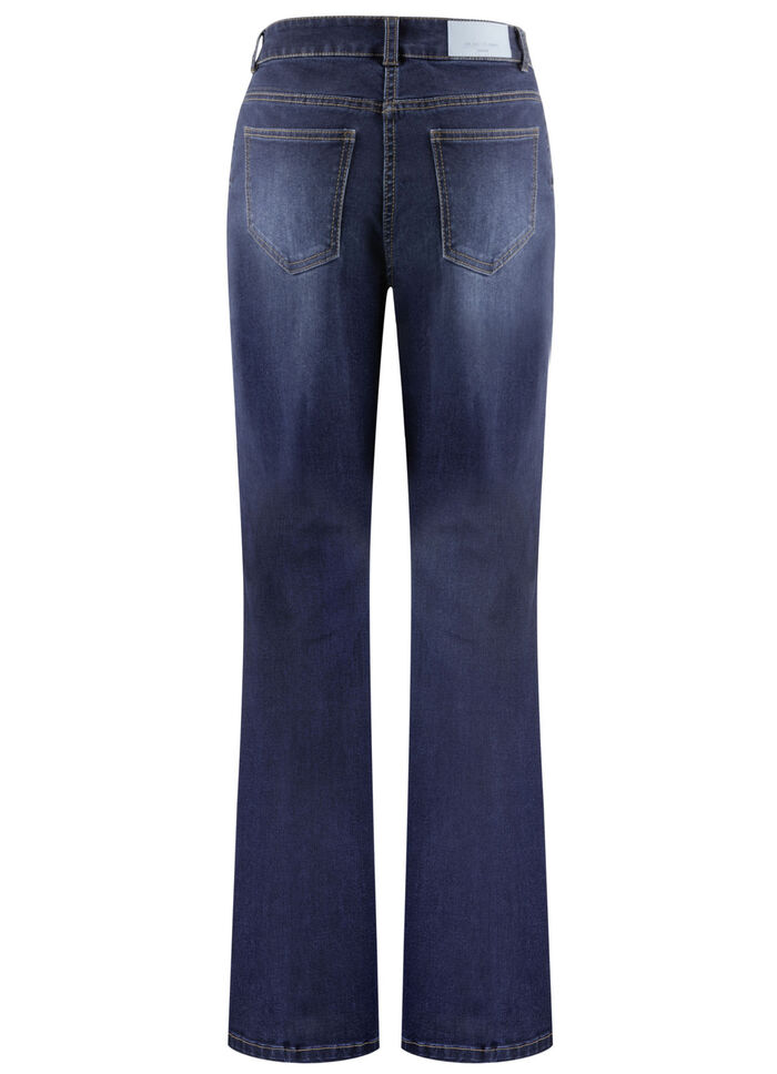 Jeans med bredare ben 