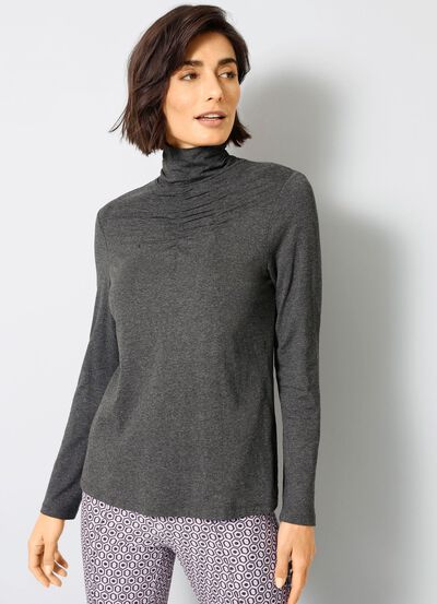 Skjorta med volanger i 5 f&auml;rger 