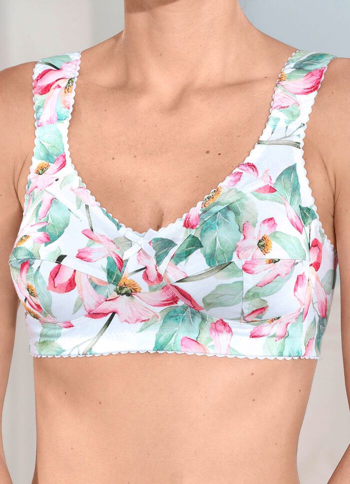 Laurina-bh med f&auml;rgglatt blomm&ouml;nster 