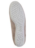 ELENA EDEN toffel av mjuk mocka med luftig perforering 