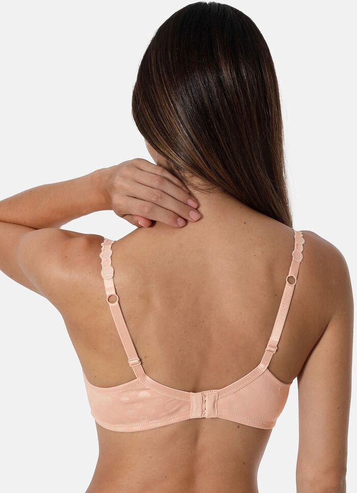 Sassa bygel-bh med fin elastisk spets 