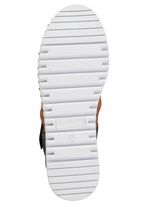 ELENA EDEN sandal gjord av kornigt nappal&auml;der 