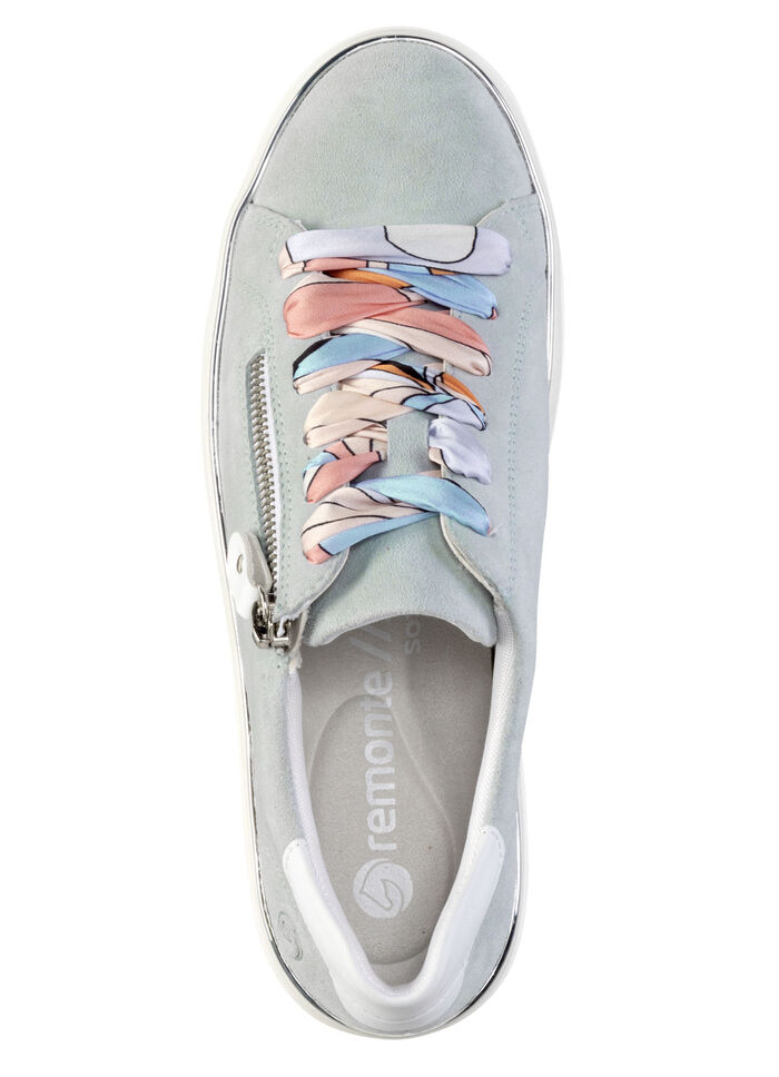 Remonte sneakers med färgglad snörning, 