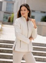 Jacka med fickor med dragkedja 