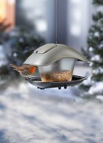 Fyrkantig matare av väderbeständig plast 