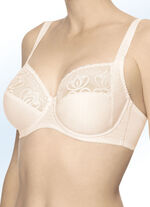 Felina bygelbeh&aring; med elastisk broderad spets 