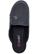 Tv&aring;pack, klassiska herrtofflor, bredd H, med res&aring;rband BL&Aring;+SVART