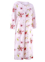 Två-pack nattlinnen, 3/4-lång ärm med knappslå 