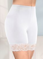 Tv&aring;pack l&aring;ngbyxor med spets i bensluten 