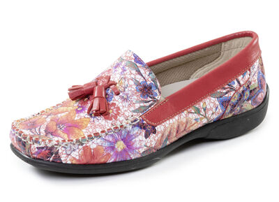 ELENA EDEN, bekväma damtofflor, bredd H, med uttagbar fotbädd 