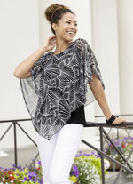 Intressant poncho-tunika 