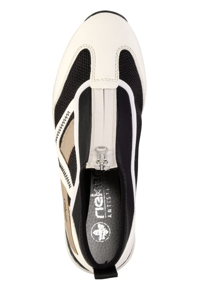 Rieker bootie med skaft av elastisk textil, 