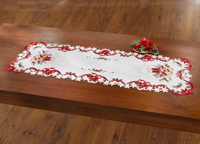 Festlig bords- och rumsdekoration SEKT-R&Ouml;D-F&Auml;RGGLAD