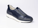 Fashionabla stretchsneaker i leopardlook, 