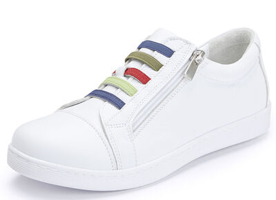 Andrea Conti sneakers med färgglada elastiska band, , large