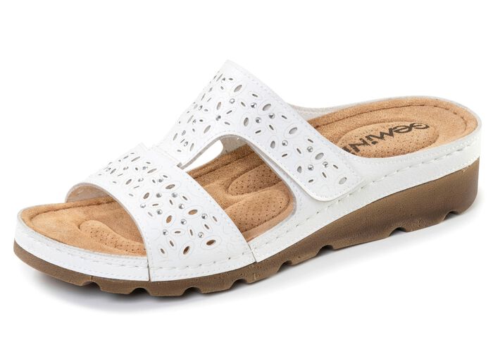 Tvilling, bekv&auml;ma dammulor, bredd G, med kardborrekn&auml;ppning 