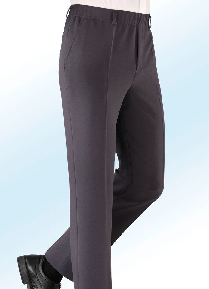 Slip-on byxor fr&aring;n &ldquo;Klaus Models&rdquo; i 4 f&auml;rger 