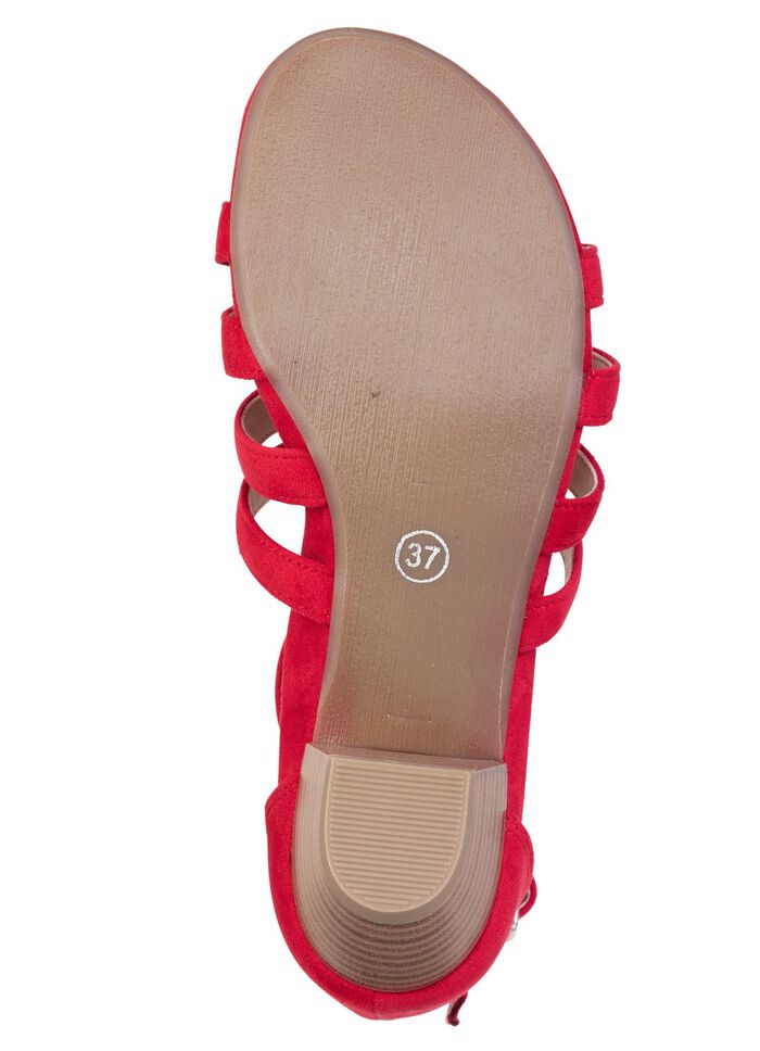 Andrea Conti, moderiktiga damsandaler, vidd G, med res&aring;rband 