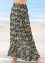 Olympia kjol i omlottform, ren bomull 