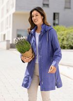 Funktionell kort kappa i trench-look ENZIAN