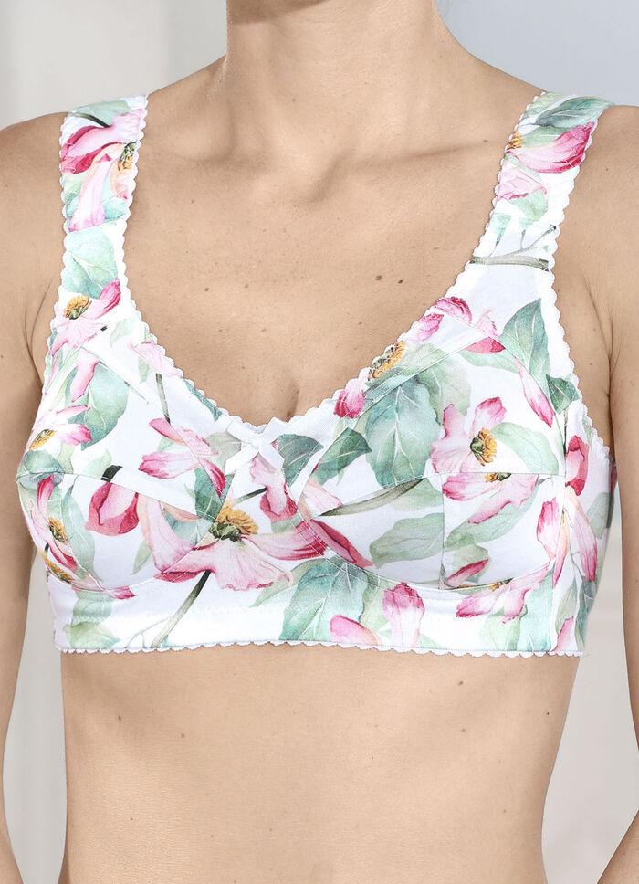 Laurina-bh med färgglatt blommönster 