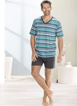 Shorts med V-ringning 