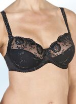 Felina Conturelle bygel-bh med broderade spetsar SVART