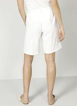 Bermudashorts med delvis stretch i midjan 
