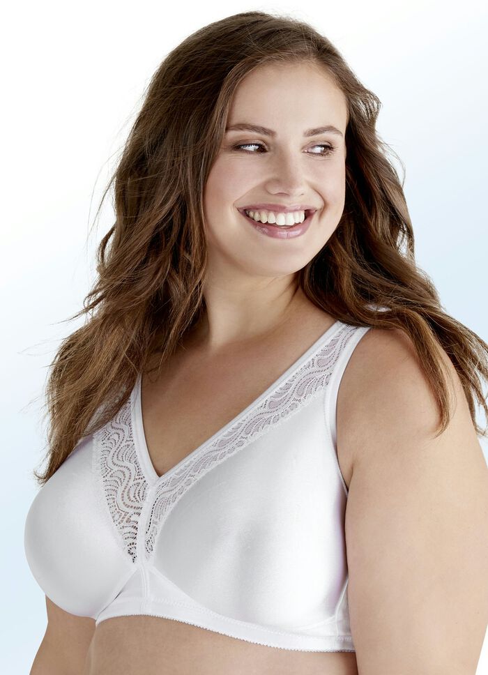 Swegmark of Sweden tv&aring;pack-bh med spetsinsatser 1X MARINE, 1X WEISS