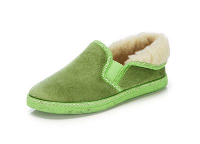 Laurina, varma damtofflor, med res&aring;rband 