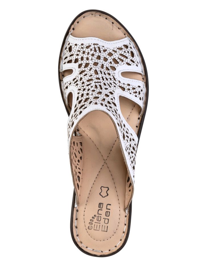 ELENA EDEN mulor gjorda av perforerat nappal&auml;der 