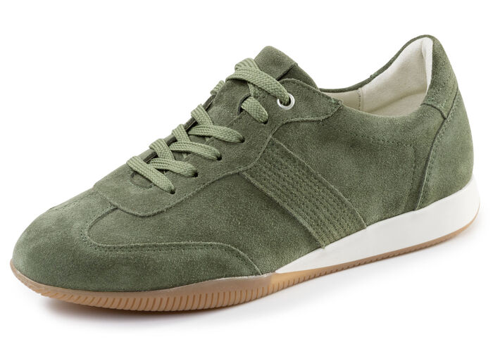 ELENA EDEN, bekväma damsneakers, bredd H, med uttagbar fotbädd GRÜN