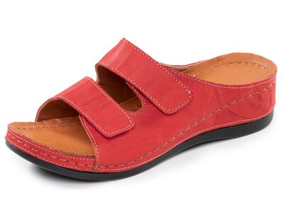 Bekv&auml;ma dammulor, bredd G, med kardborrekn&auml;ppning 