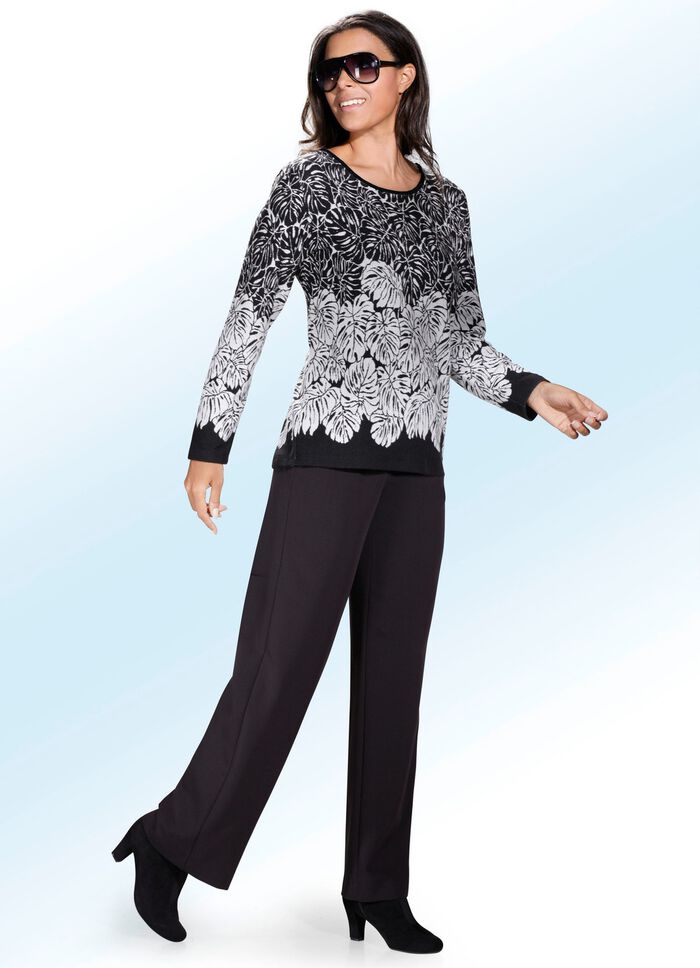 Pullover av mjukt material 