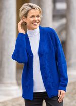 Kofta med dekorativ struktur 