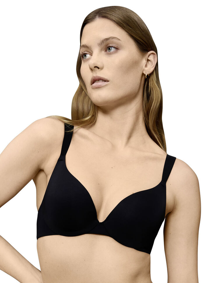 Triumph Body Make-up Illusion bygel-bh för en magisk dekolletage SVART